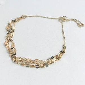 Sterling Silver Adjustable Bolo Slider Bracelet